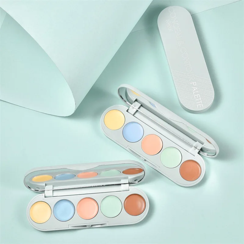 Лучшие 5 цветов консилер палитра восстанавливающий крем основа макияж косметика