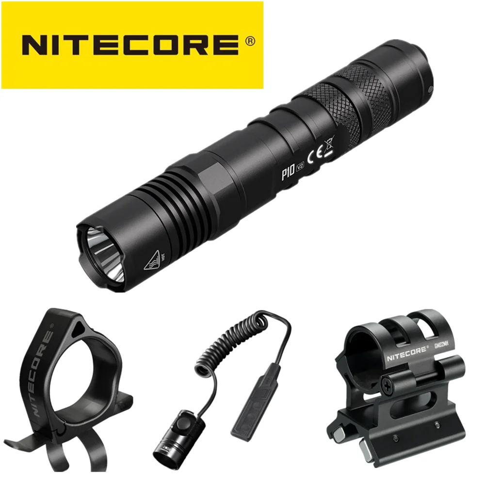 Оригинальное зарядное устройство NITECORE P10 V2 фонарик CREE XP L2 V6 светодиодный
