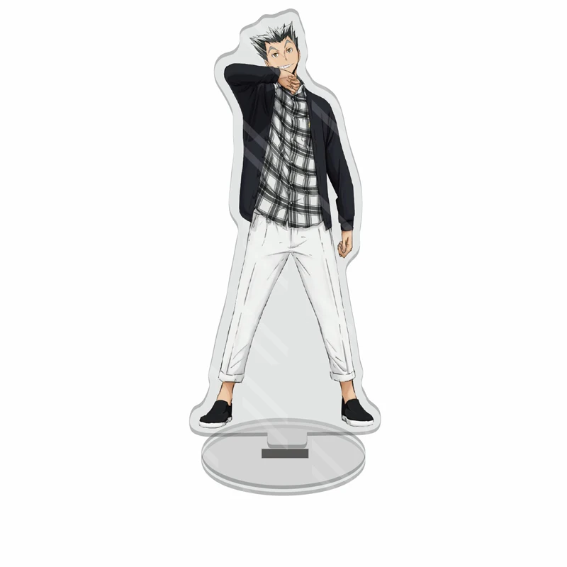 Фигурки героев Аниме Haikyuu Настольная плита фигурки держатели игрушки Акриловая