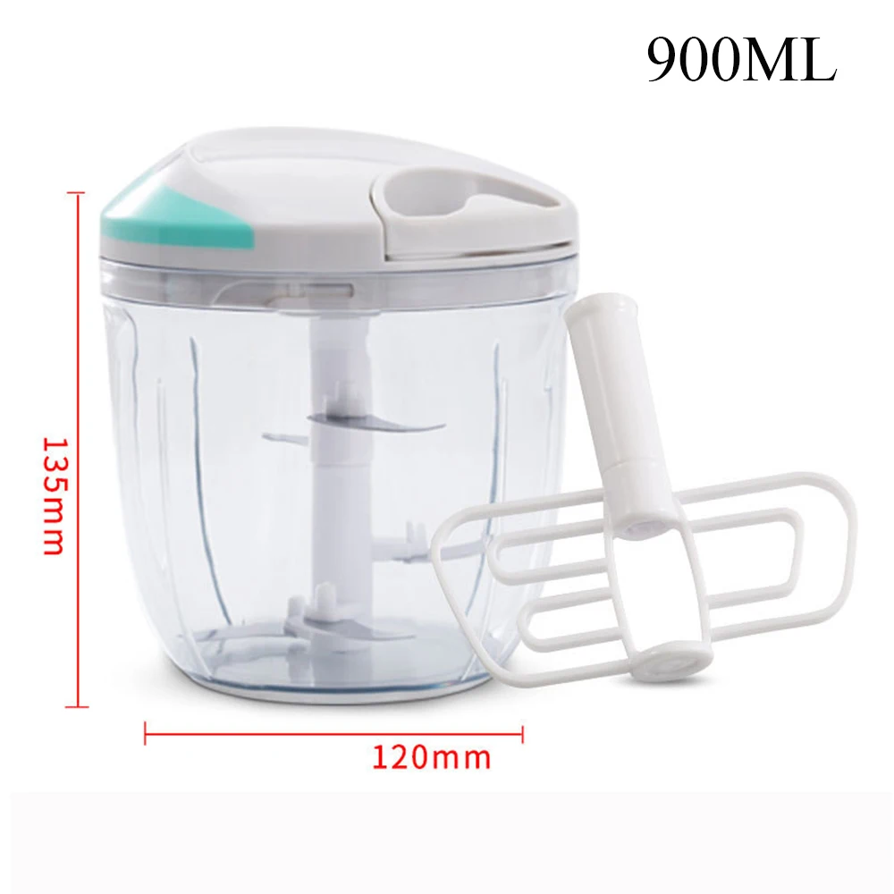 500 мл/900 мл устройство резки овощей и фруктов процессор Чоппер Чеснок резак еда