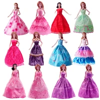 new doll dress accessories barbie clothes for girls kid party for dolls diy 30cm12 inch doll clothes 30cm clothing christmas
