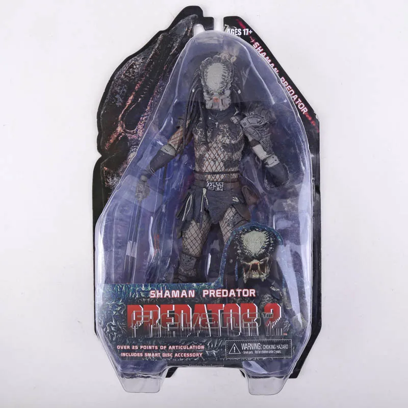 NECA Predator 2 Vol.4 экшн-фигурка шамана кабана из города охотника хищник ПВХ