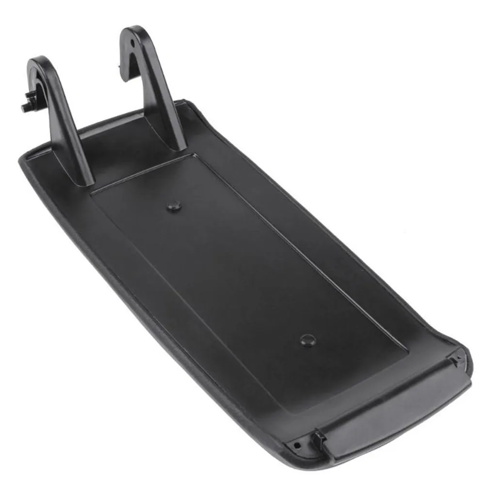 Чехол из натуральной кожи для крышки центральной консоли автомобиля Car Armrest Leather Auto Center Console Lid Cover Cap for Audi A6 C5 00-06 замена интерьера автомобиля черного цвета.