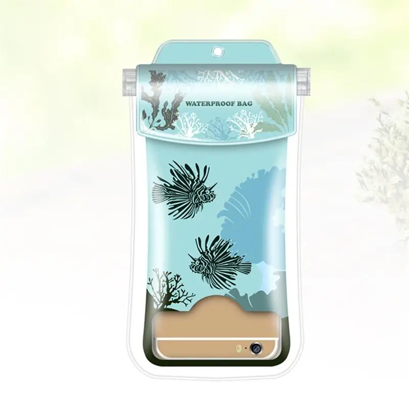 1 шт. полезный Прозрачный чехол для телефона водонепроницаемый мобильный телефон
