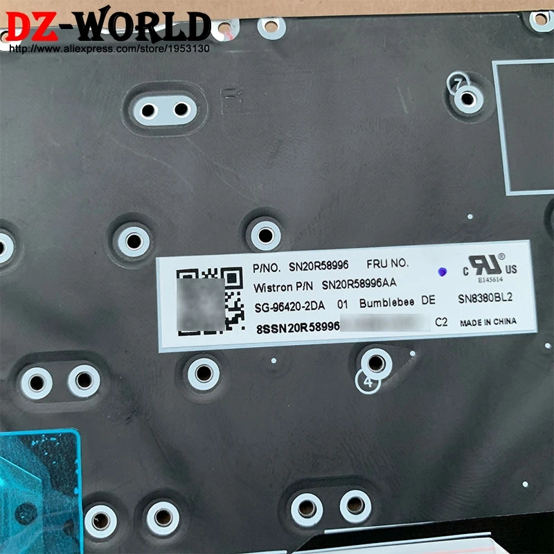 new original german backlit keyboard for lenovo thinkpad x390 yoga laptop germany backlight teclado sn20r58996 free global shipping