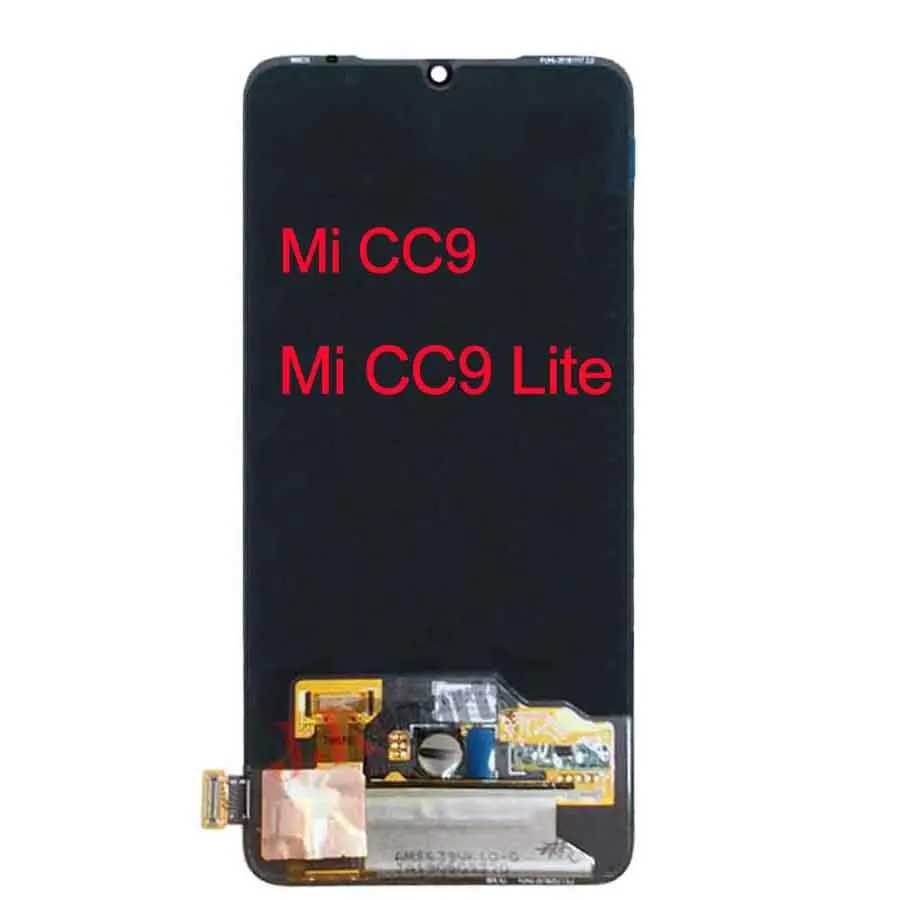 Super AMOLED xiaomi CC9 cc9e ЖК-дисплей mi cc9 lite кодирующий преобразователь сенсорного экрана в сборе запасные части для xiaomi mi a3 lcd