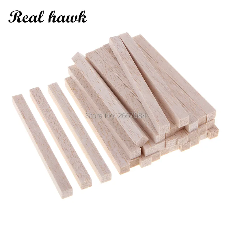 4x4x5 0/80/100/130/150 мм квадратная деревянная палочка Balsa деревянный дюбель блок для