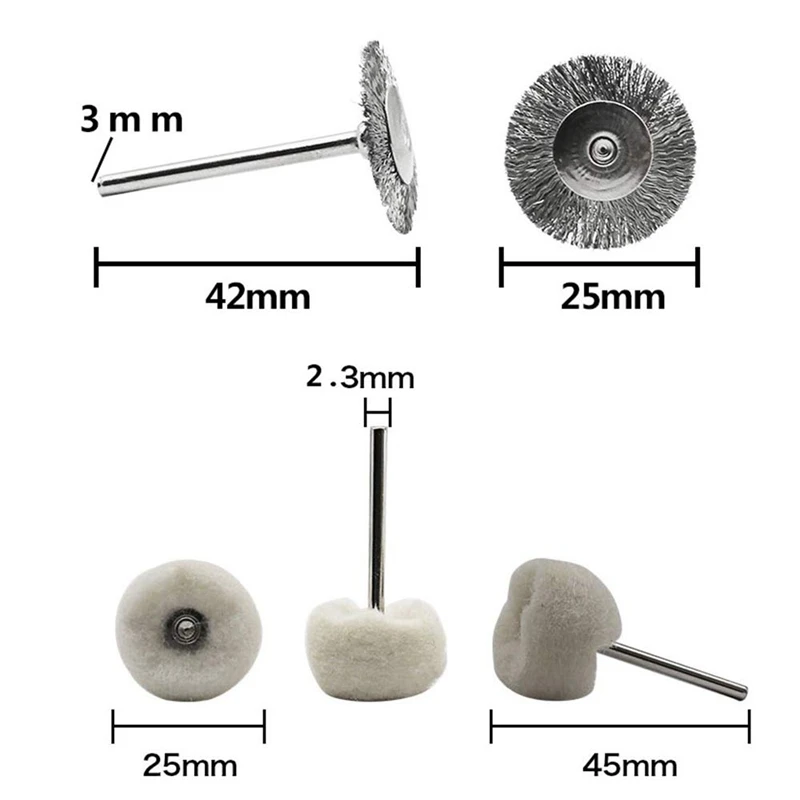 30 шт. набор шлифовальных головок для полировки роторного инструмента