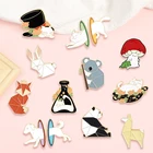 Брошь в виде животного, кошки, собаки