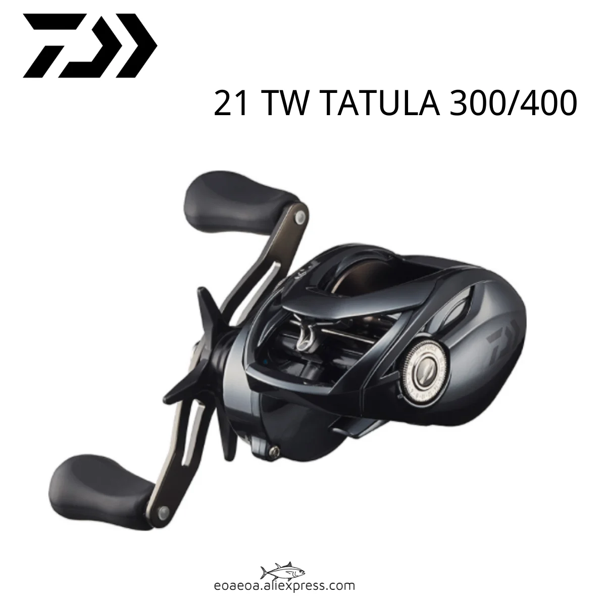 

21 New Daiwa TATULA TW 300HSL 300XSL 325g 7BB 2CRBB Max11kg Monster Fishing Low Profile Magforce Baitcasting Reel Big Fish Game