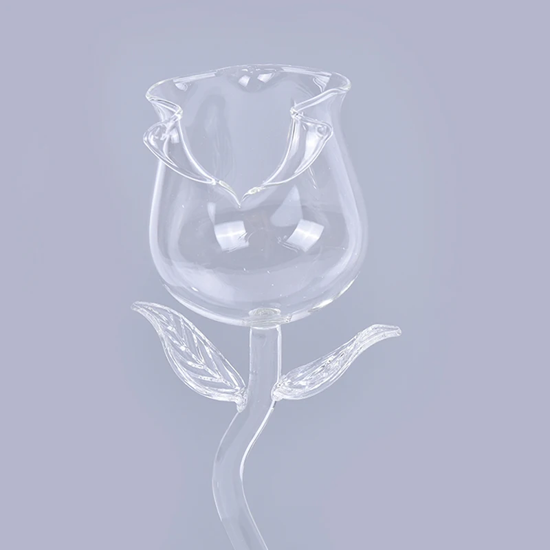 Бокал для вина 1 шт. в форме розы без свинца красного коктейлей подарок дома