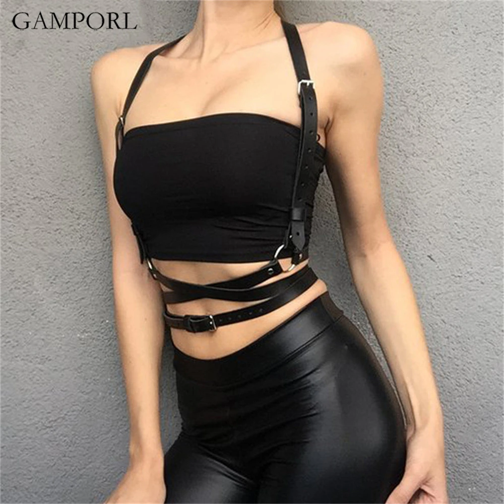 GAMPORL комплект из 2 предметов кожаные ремни для подвязок женщин пояс бандаж ног