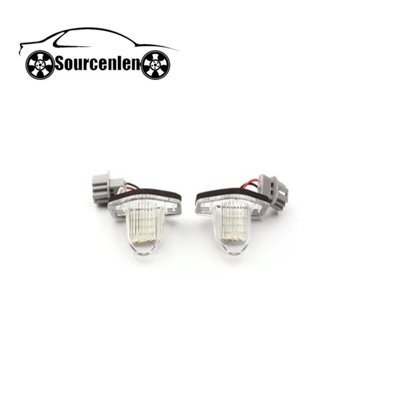 Из 2 предметов светодиодный номер Подсветка регистрационного номера лампы для