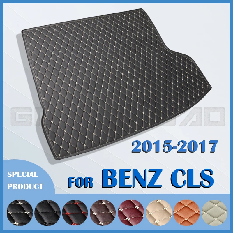 

Car trunk mat for Benz CLS class sedan 2015 2016 2017 cargo liner carpet interior accessories cover