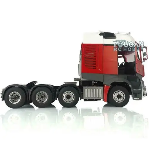 LESU 1/14 RC металлическая стойка шасси Hercules Arcos трактор грузовик окрашенный салон DIY