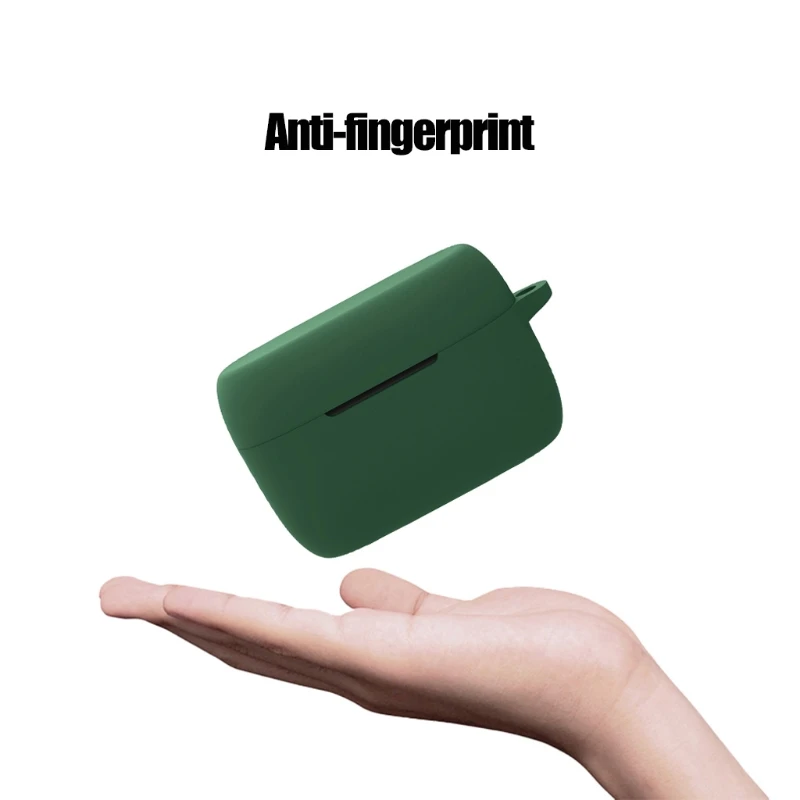 

X37D Washable Silicone Protective Cover Shell Anti-fall Earphone Case for-Jabra Elite 85t True Wireless Bluetooth Earbuds