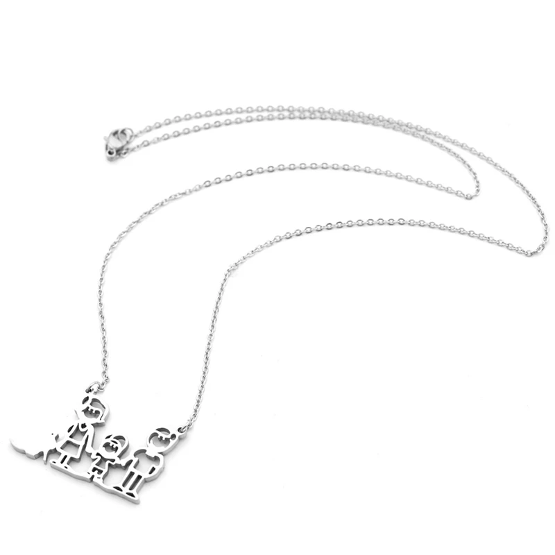 Модные счастливые рождественские подарки для всей семьи 3 человек кошка папа