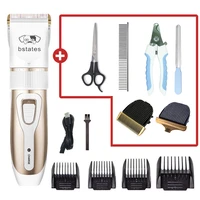 dog clippers professional low noise dog hair clippers dog grooming kit cat hair clippers trimmer pet grooming usb rechargeable