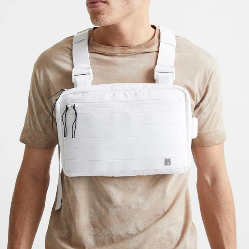 Мужская тактическая сумка на талию новая нагрудная в стиле хип хоп нейлоновая