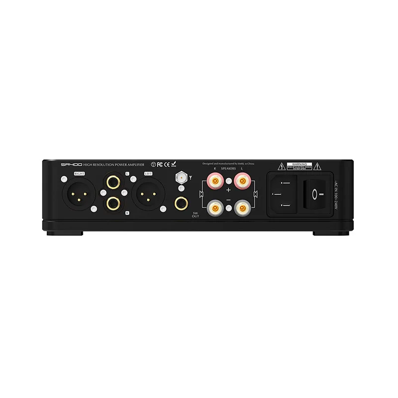 Усилитель мощности SMSL SA400 Hi-Fi усилитель с высоким разрешением NJW1195 выход