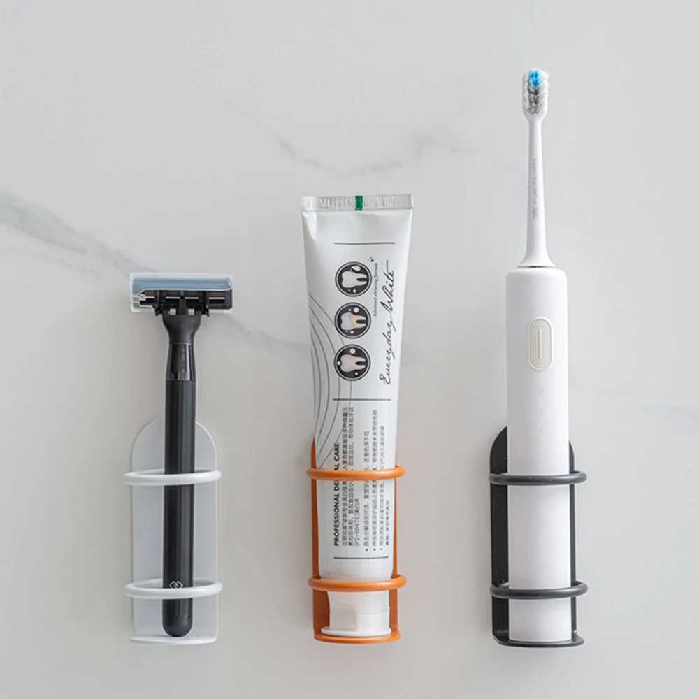 

Multifunctional Toothbrush Storage Rack Electric Toothbrush Holder Wall-Mounted Storage Rack Bathroom Rack Bathroom Accessories