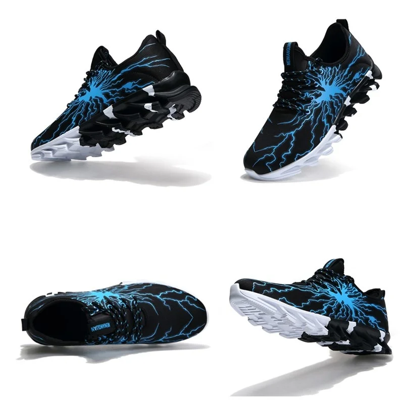 

Men's Sneaker Fashion Printed Sports Running Shoes Light Breathable Outdoor Casual Shoes