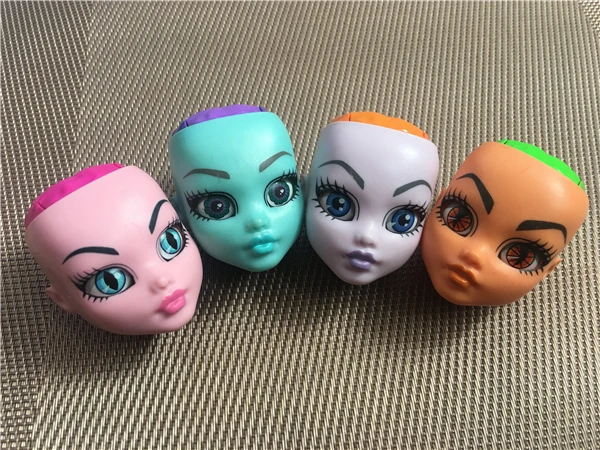 Оригинальные кукольные головы без волос монстрирующая кукла игрушка голова