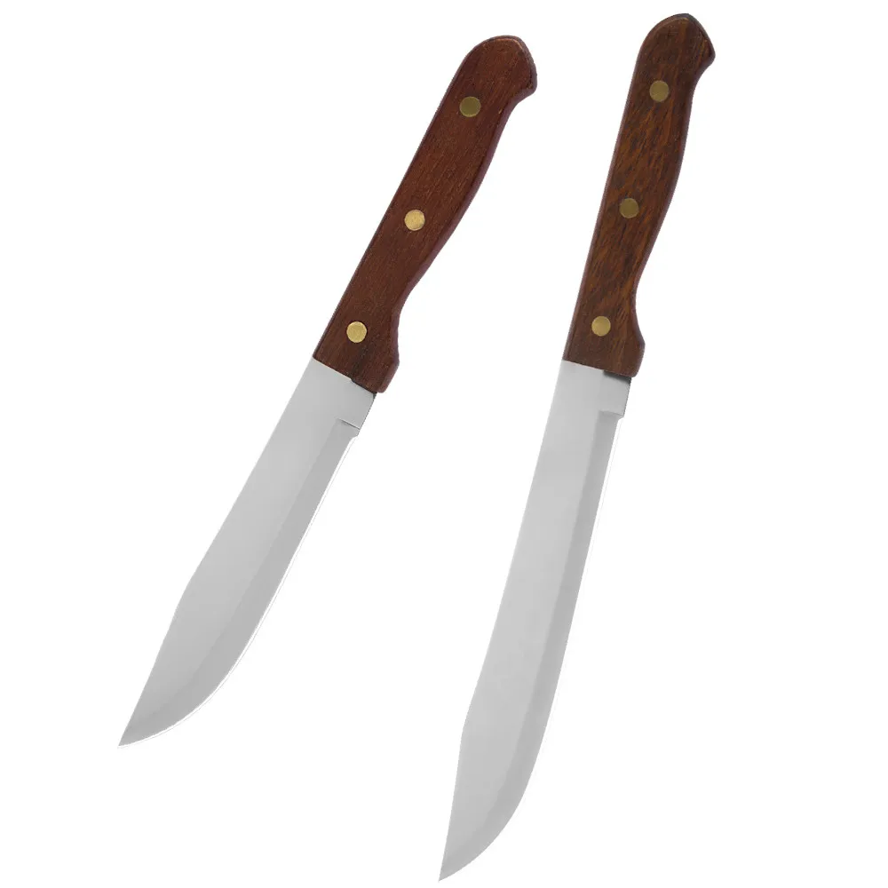 Нож из нержавеющей стали 6 'Ǝ'' деревянная ручка нож шеф повара рыболовные