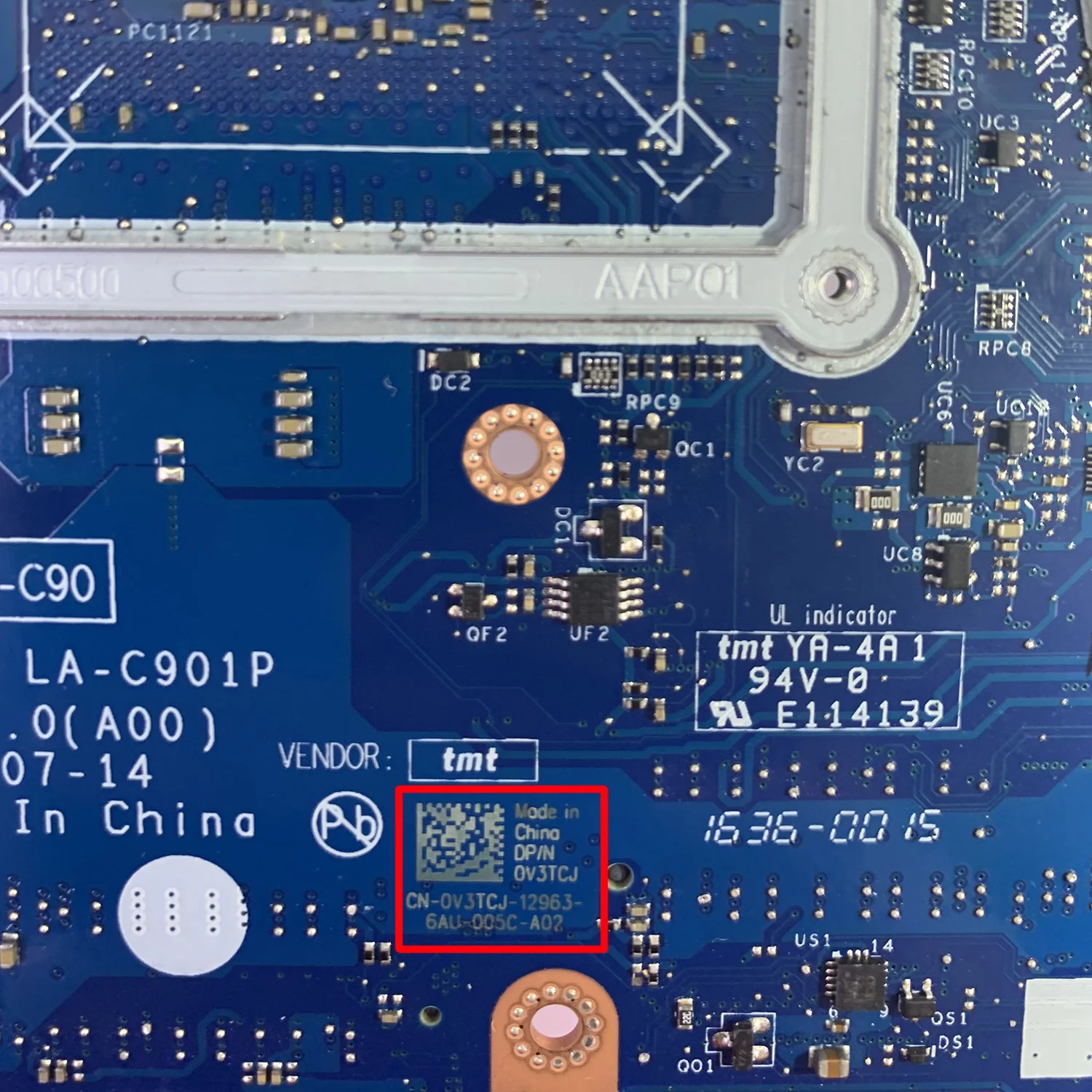 Системная плата V3TCJ 0V3TCJ CN-0V3TCJ w стандартный процессор GTX 960M GPU DDR3L для Dell Alienware 13 R2