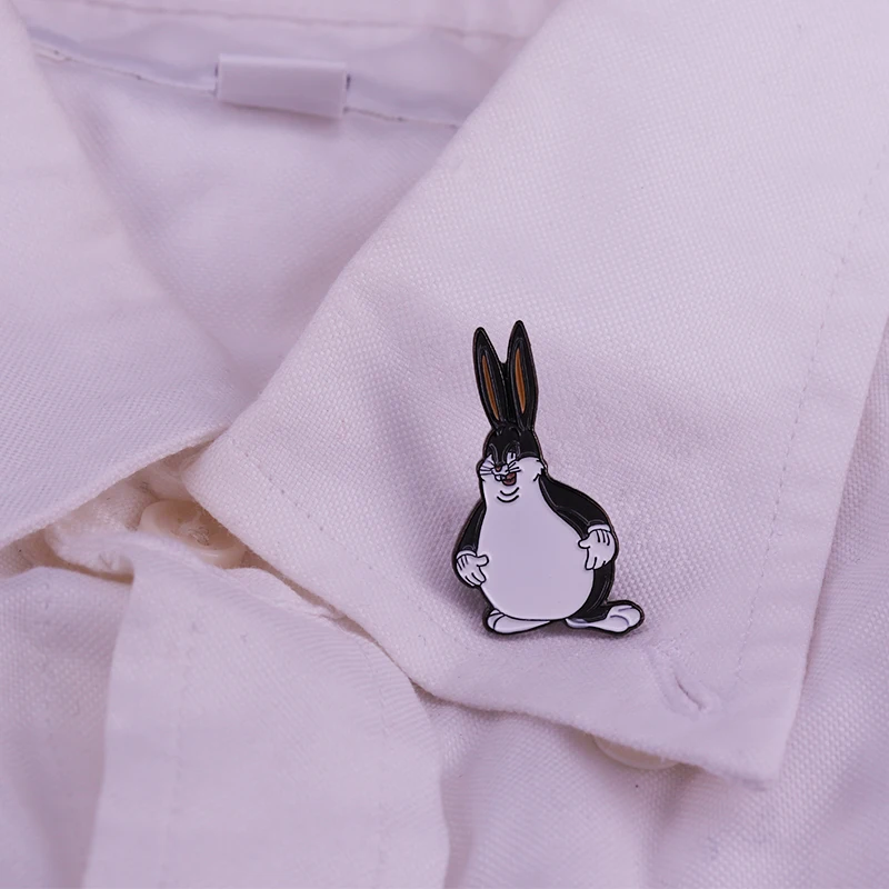 Большая забавная брошь в виде интернет-мема Подарочный значок | Украшения и