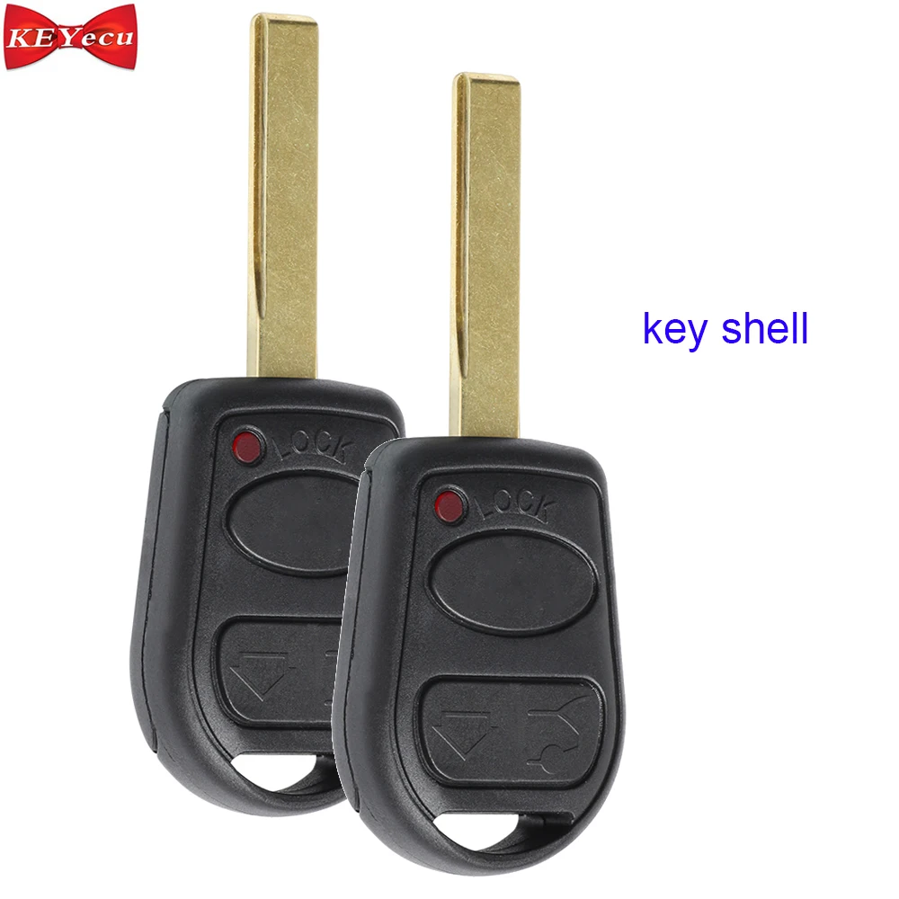 KEYECU 2 шт. для Land Rover Range L322 HSE Vogue 2002 2006 чехол пульта дистанционного управления FCC ID: LX8