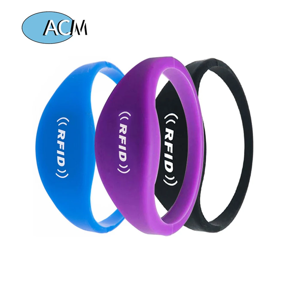 

125Khz RFID Waterproof Proximity Rewritable Smart Adjustable Wristband Bracelet ID Card