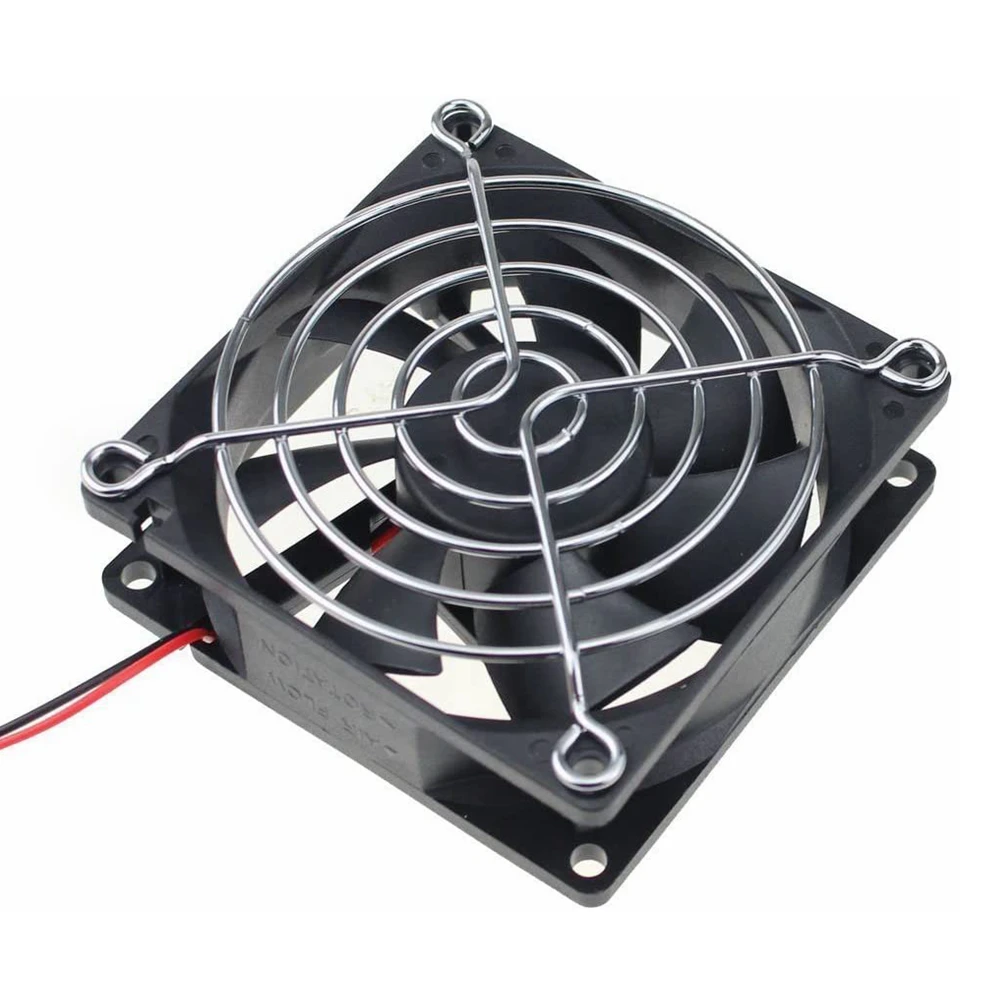 Aokin 80x80x25mm DC 5V 12V 24V Бесщеточный вентилятор охлаждения 2-Pin Высокая
