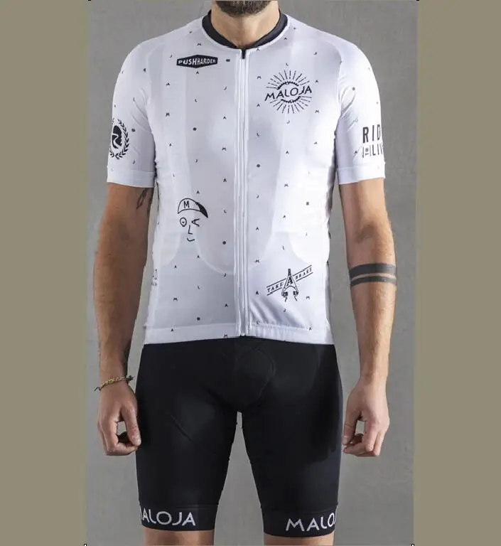 

MALOJA cycling jersey 20D bib shorts ciclismo MTB maillot ciclismo hombre road bike clothes replica