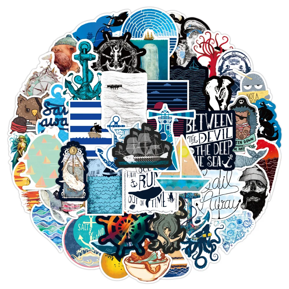 

10/50 шт./упаковка, водонепроницаемые Мультяшные наклейки для навигатора