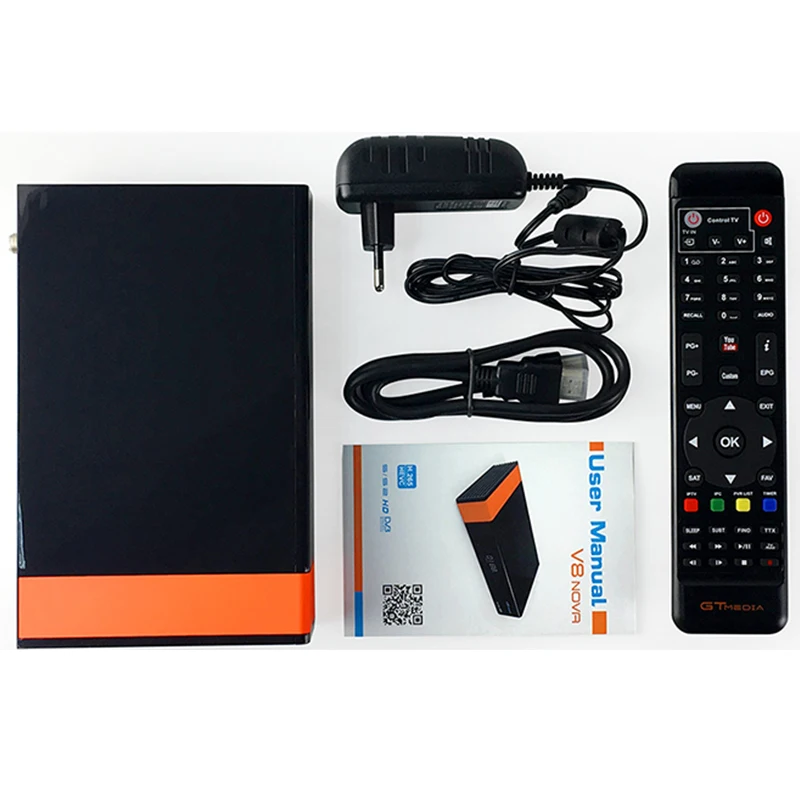 10 шт./лот GTMedia V8 Nova DVB S2 Full HD спутниковый ресивер новая версия встроенный Wifi
