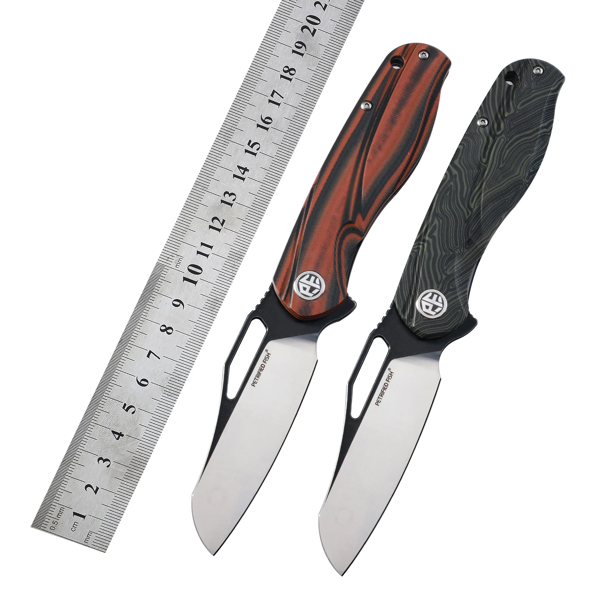 Складной стальной нож G10 сталь D2 С флиппером и подшипниками для ежедневного