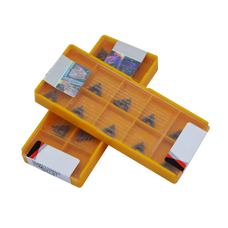 

10 шт. TCMT110204 VP15TF TCMT21.51 VP15TF CNC карбидные вставки станки режущие инструменты