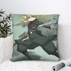 Декоративная подушка Tanya Von degurecaff, чехол Youjo Senki Viktoriya Ivanovna Serebryakov War манга, многоразовые наволочки