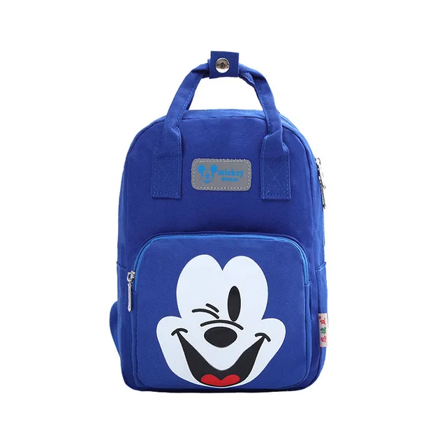 Disney Микки Маус Детская сумка для школы и детского сада мальчик девочка сумка с персонажем мультфильма сумка для книг сумка Минни рюкзак для малышей - Цвет: 5