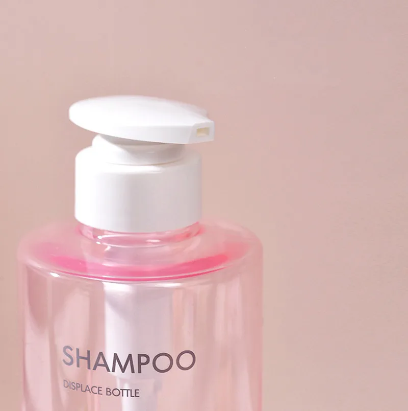 

3Pcs/set Pink Travel Lotion Bottle Empty Bottle Press Pump Head Shampoo Body Soap Bottle Replacement Liquid Bottles for Bathroom