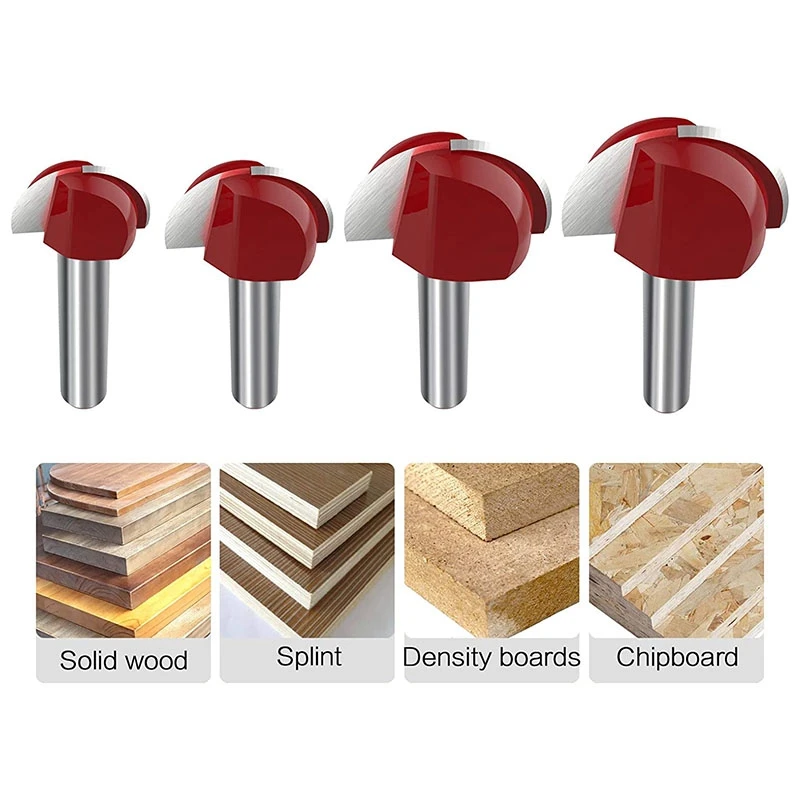 Розничная продажа 4 шт. 6 мм хвостовик бухта коробка фреза твердосплавный двойной