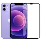 Защитное стекло для iPhone 11, 12, 13 Pro, XS Max, XR, X, закаленное, полное покрытие