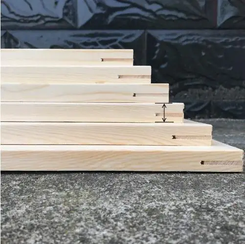 Diy Раскрашивание по номерам Комбинированная рамка в рамке деревянная фоторамка
