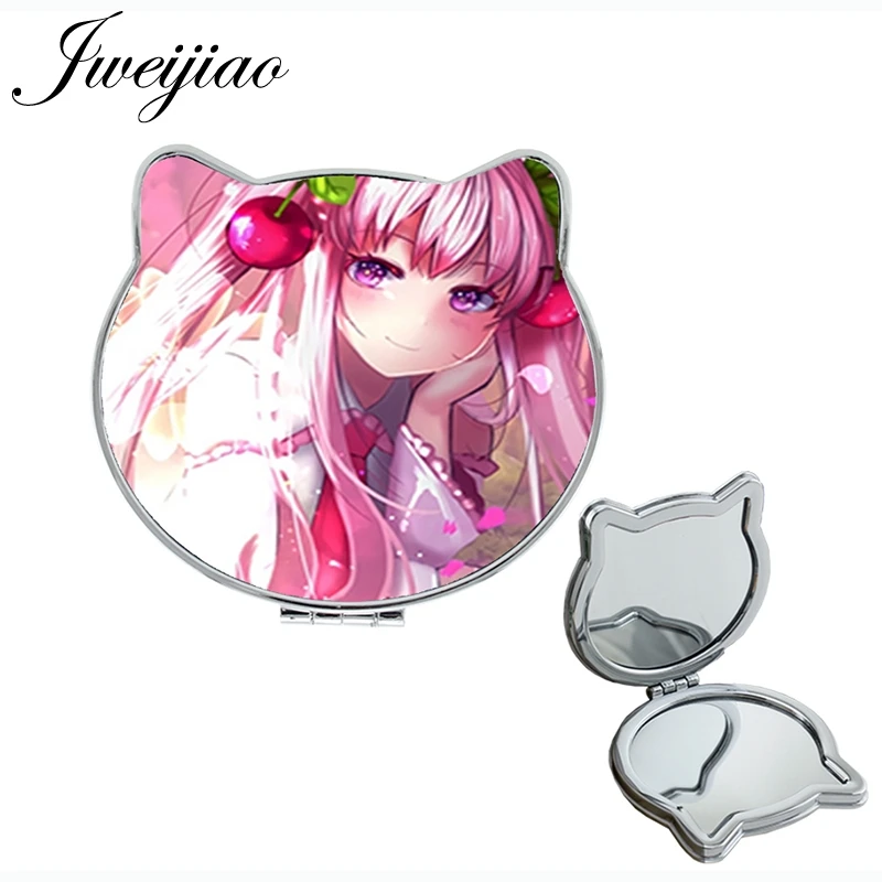 Youhaken кожаное зеркало в форме кошачьих ушей с красными волосами для девочек, мужчин, гомосексуалистов, сестры, подруги, модное зеркало DM145