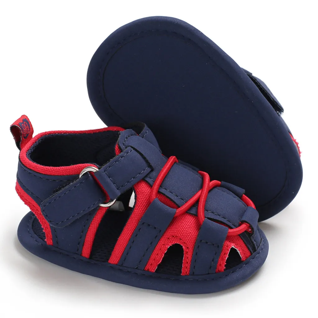2019 летние сандалии для мальчиков мужские с мягкой подошвой новорожденных и