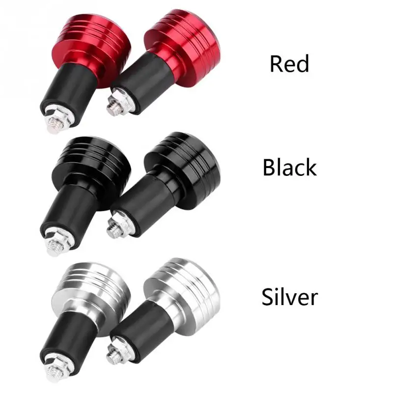 

1 Pair Motorcycle Grip Handlebar Ends Weight Balance Plug 22mm Universal Aluminum