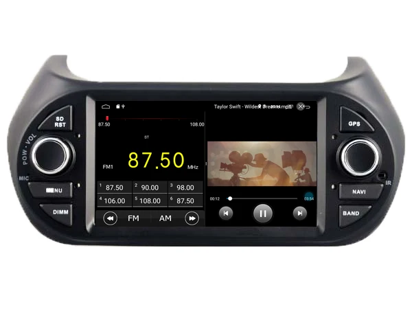 AVGOTOP Android 11 Car Radio Navigation Player for FIAT FIORION MP3 MP4 Wifi Vehicle GPS Multimedia | Автомобили и мотоциклы
