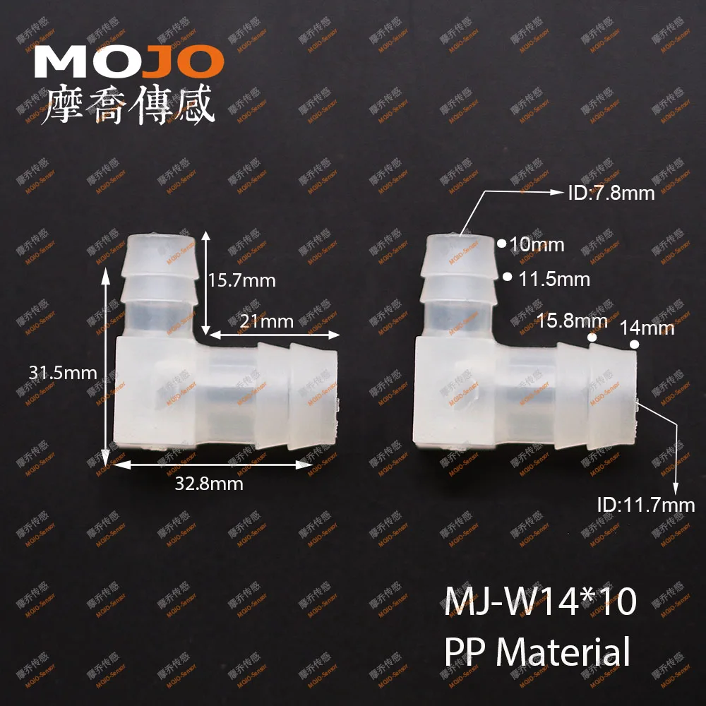 

2020 Free shipping MJ-W14X10 100 pieces Elbow reducing water fitting elbow pipe connectors hose connector