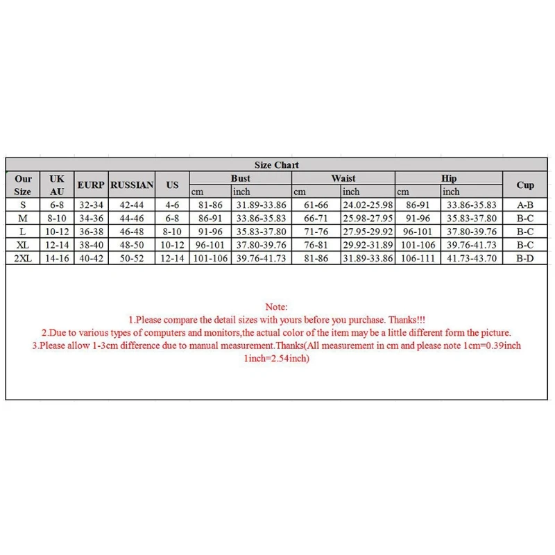 

Beachwear Swimwear Women Sexy 2 Pieces Bikini Set Backless Bra Thong Swimsuit Bathing Suit